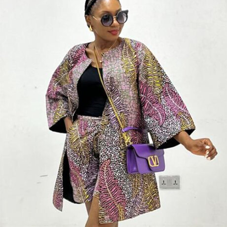 Ankara short outfit