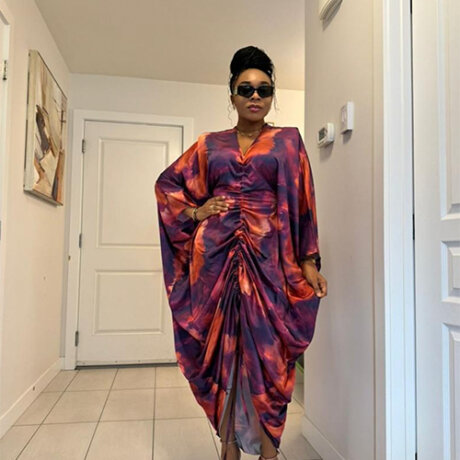 Silk dress