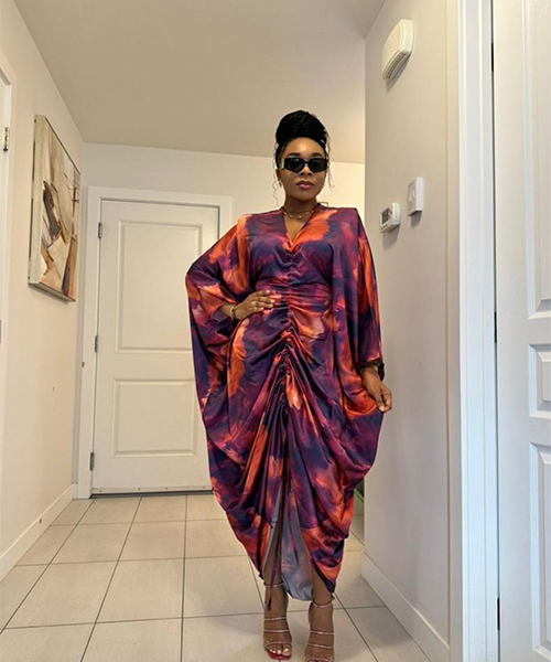 Silk dress